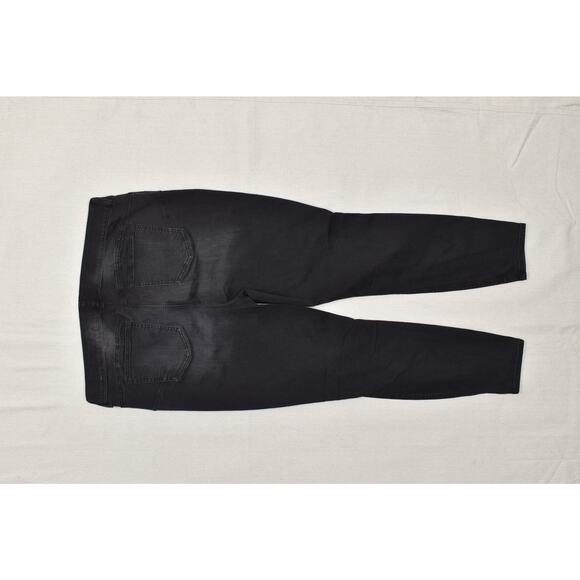 Torrid Bombshell Skinny Jeans Plus Size 20R Distressed Black Denim - Picture 8 of 8